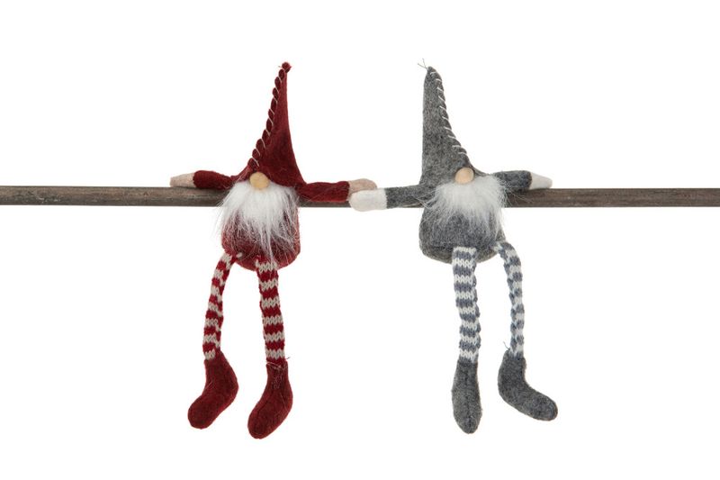 Nisse med magnet, sittende