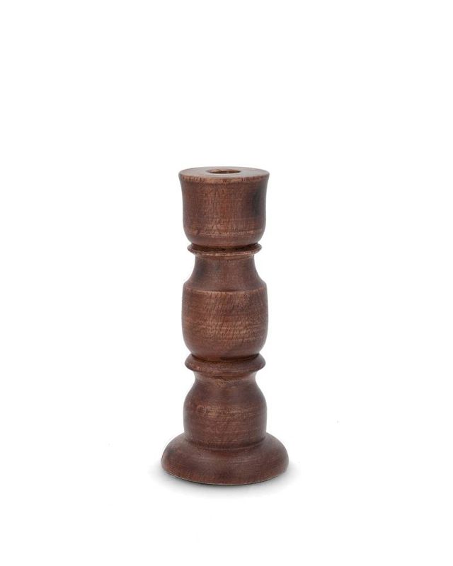 Lysestake Trixie i tre – brun | 20 cm
