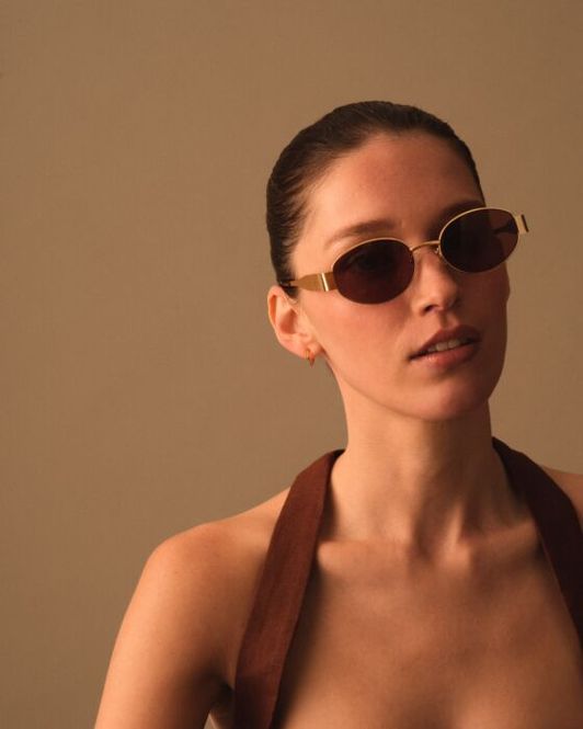 Hovedbilde SIENA SUNGLASSES | Matte Gold / Tortoiseshell