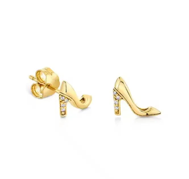 Hovedbilde Heels Earring 18K Gold