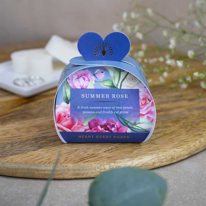 Hovedbilde English garden - hjertesåper 3x20g - summer rose