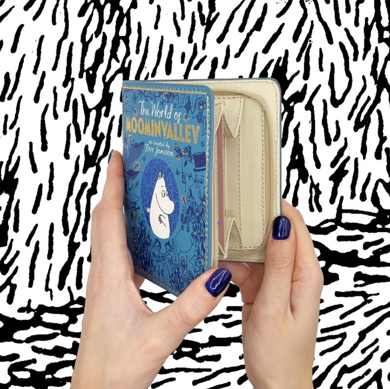 Moomin Blue Book Wallet