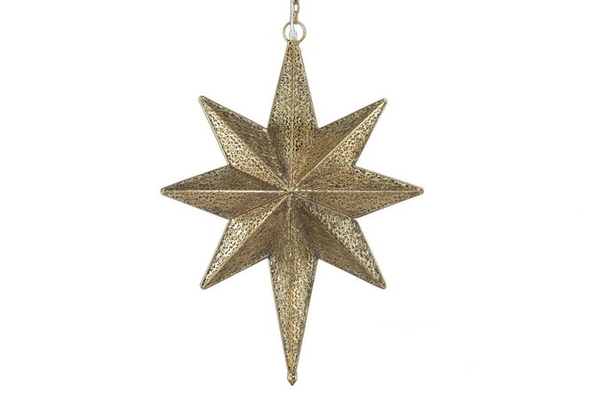 Hovedbilde Adventsstjerne Mira messing 68cm