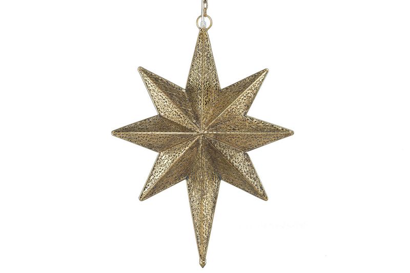 Adventsstjerne Mira messing 68cm