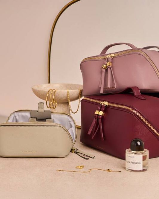 Hovedbilde SOHO LARGE MAKE UP / WASH BAG | Deep Rose 