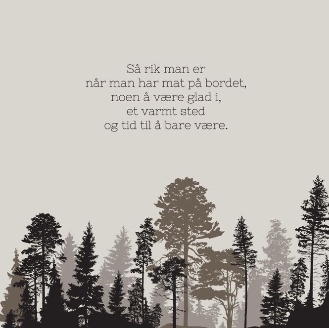 Hovedbilde Serviett Høst bordet beige