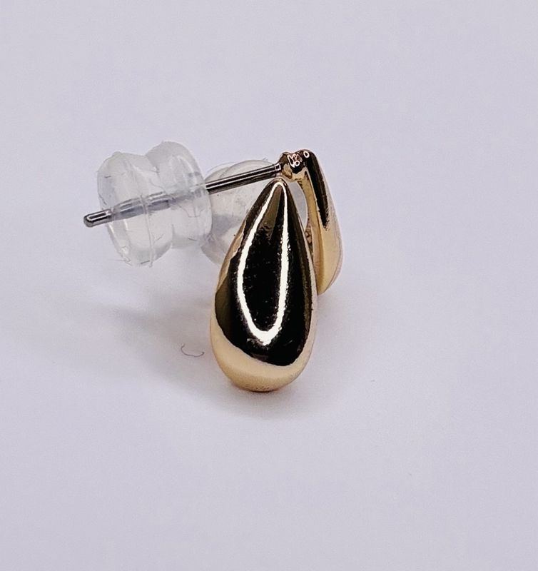 Kansas ear small gold