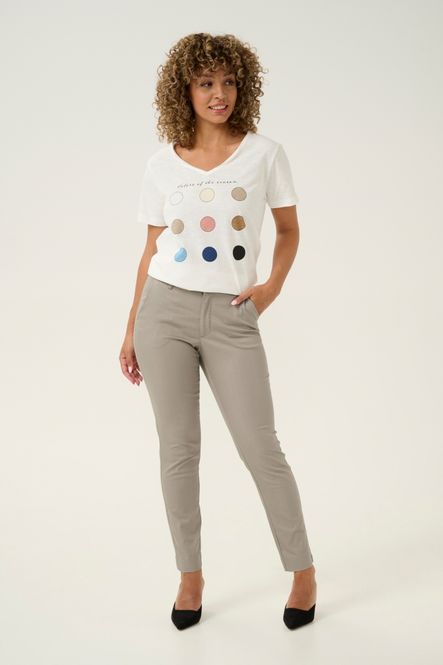 Hovedbilde Lea Chino Pant - Elephant Skin