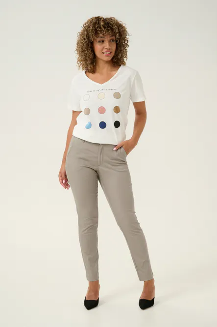 Hovedbilde Lea Chino Pant - Elephant Skin