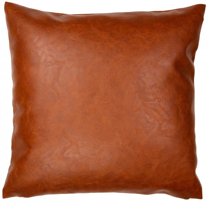 Hovedbilde Putetrekk skinn-struktur PU 42x42 brun