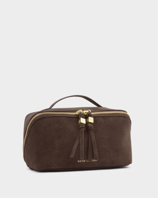 Hovedbilde SOHO MEDIUM MAKE UP / WASH BAG | Chocolate ...