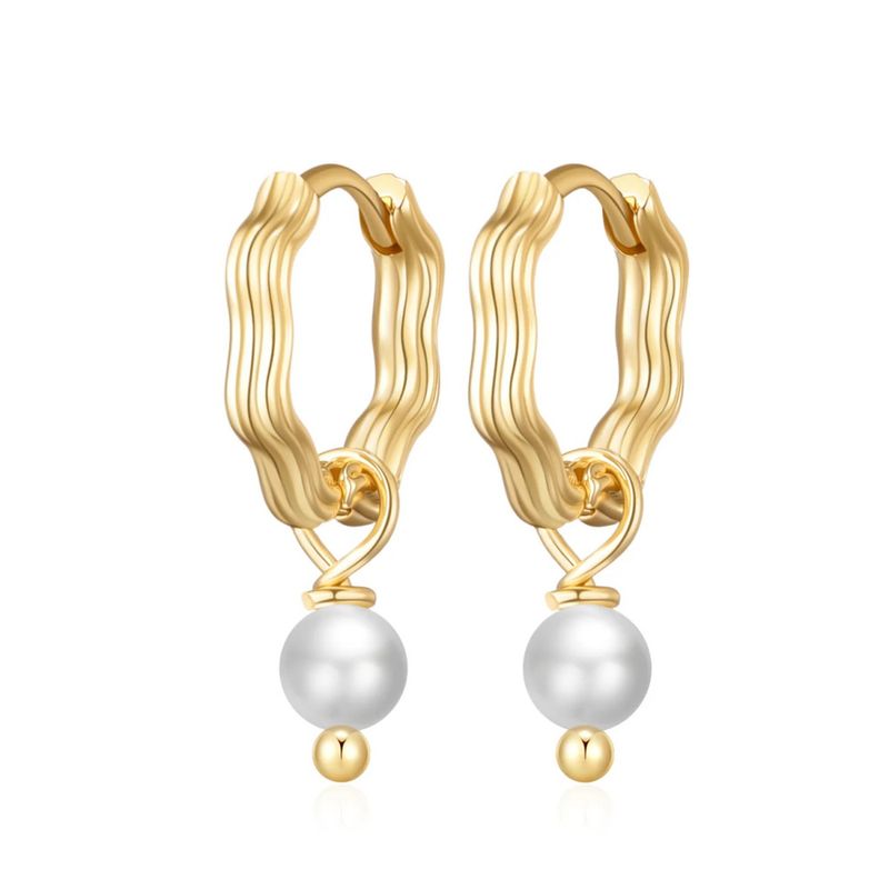 Schirin round ear gold White