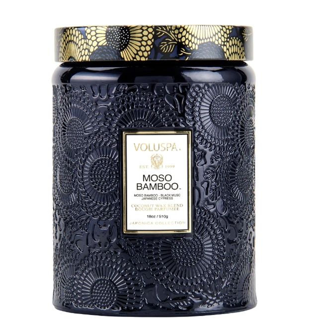 Hovedbilde Voluspa Large Jar Candle Moso Bamboo 100t
