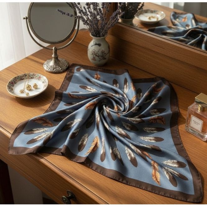 Hovedbilde Bandana Tåkeblå