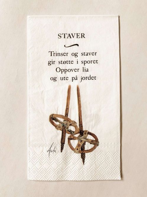 Hovedbilde Serviett Buffet Staver