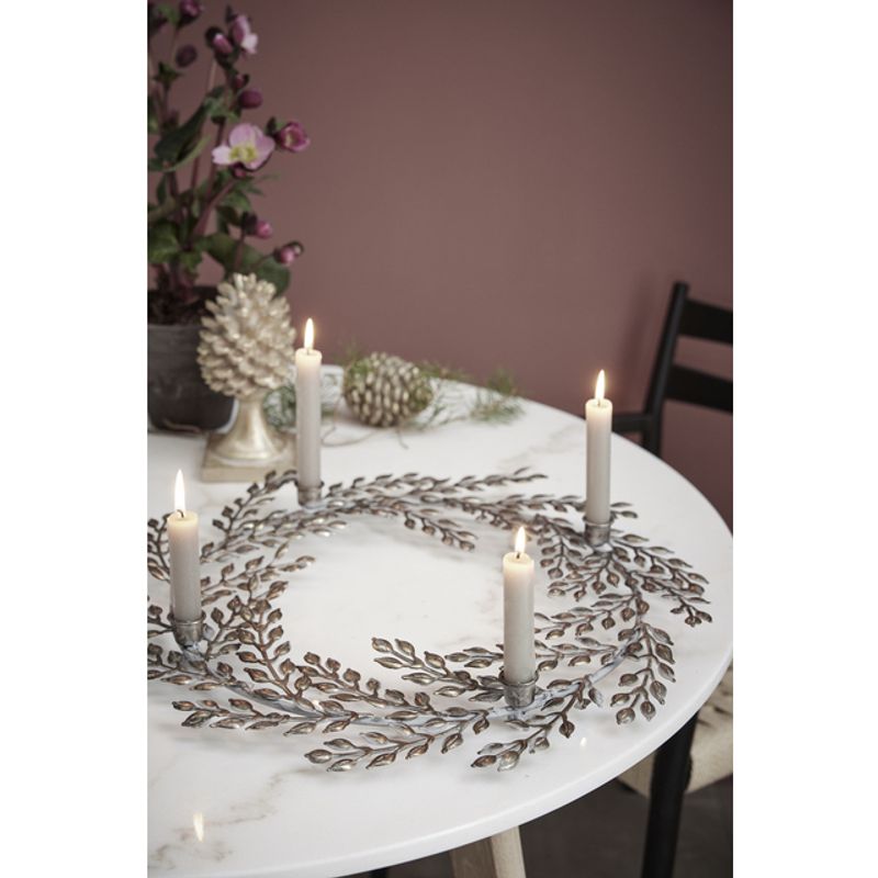 Serafina decoration pine cone 11.5cm. L. Gold