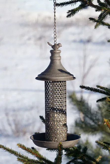 Hovedbilde Fuglemater Svale i metall | 41 cm