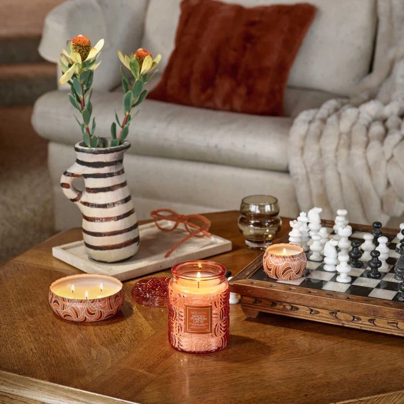 Voluspa Mini Tin Candle 25t - Spiced Pumpkin Latte