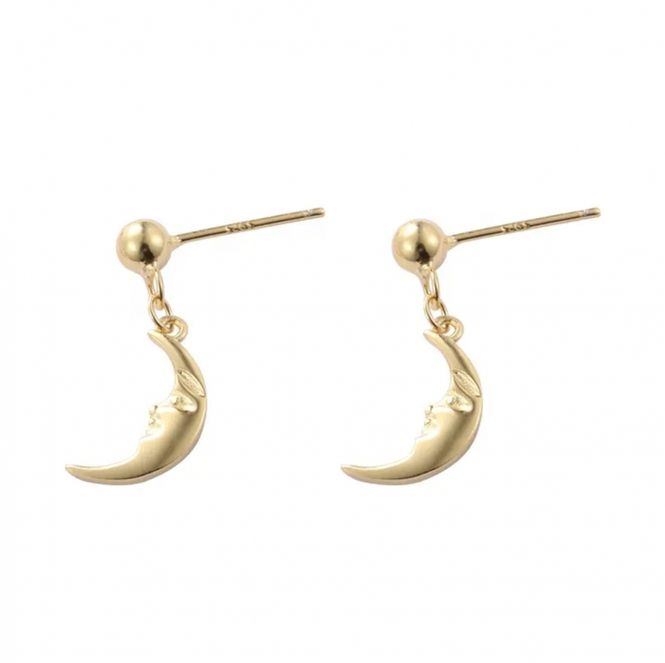 Hovedbilde Moon Earring 18K Gold